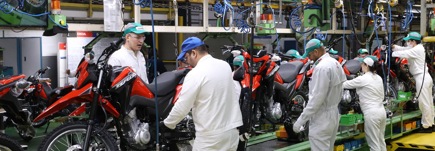 Honda investirá R$ 1,6 bilhão nas operações de motocicletas no Brasil até 2029 