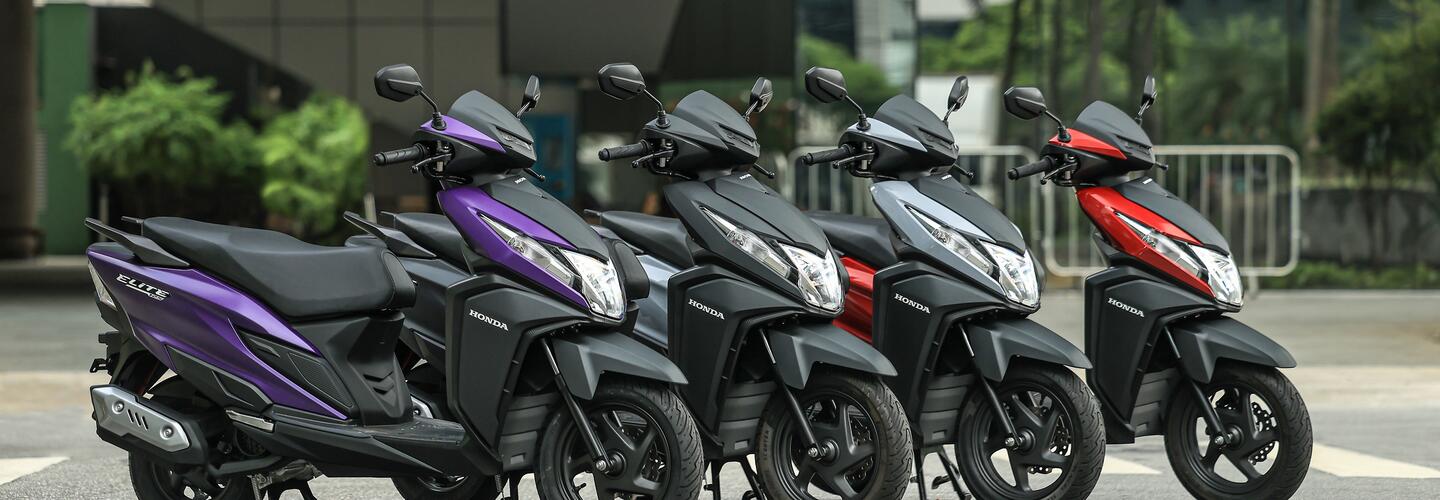 Honda Elite 125 2027: quatro novas cores e ainda mais praticidade 