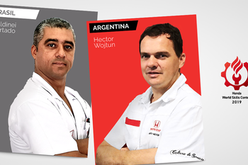 Profissionais de Pós-venda da América do Sul disputam título global de Melhor Técnico de Manutenção e Reparo da Honda 