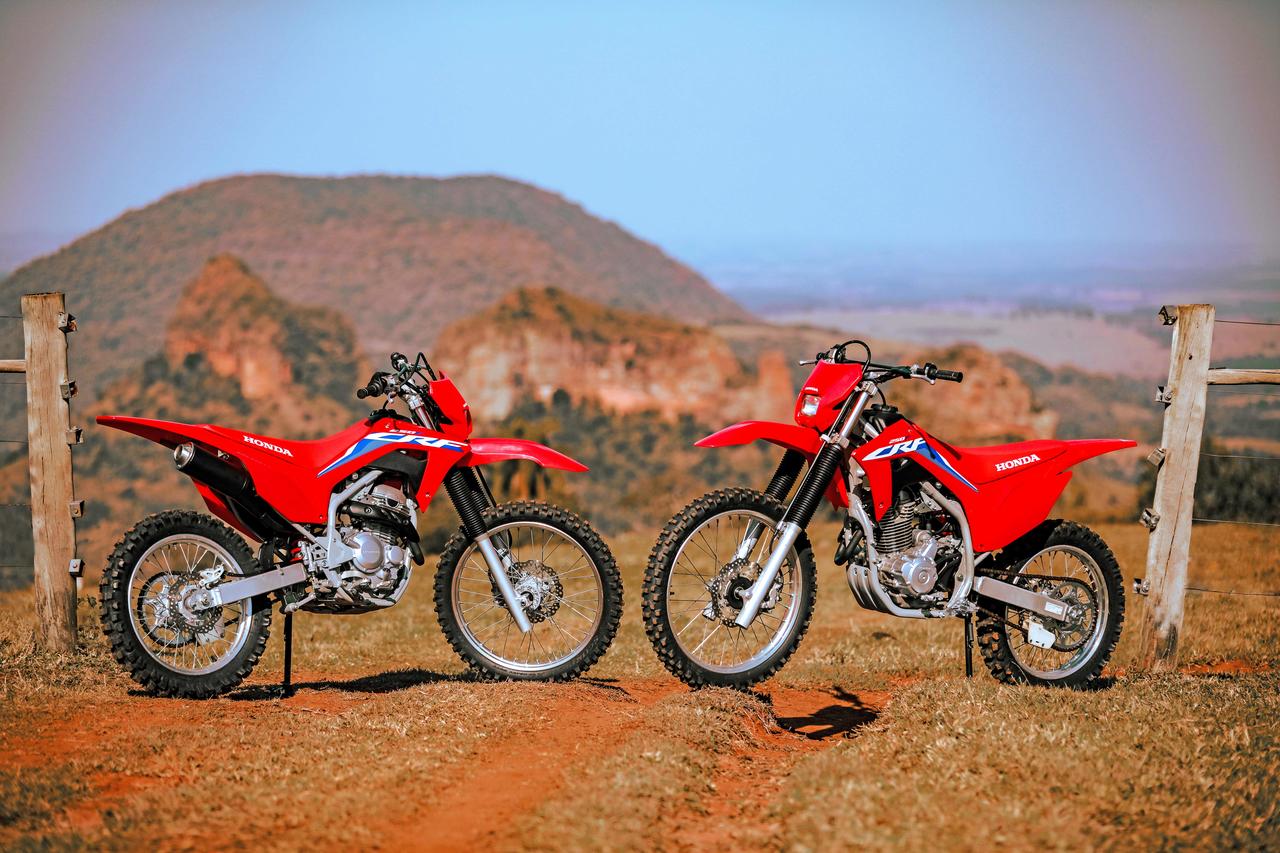 HONDA CRF 250F - Testamos a moto porta de entrada para a emoção do mundo  off-road 