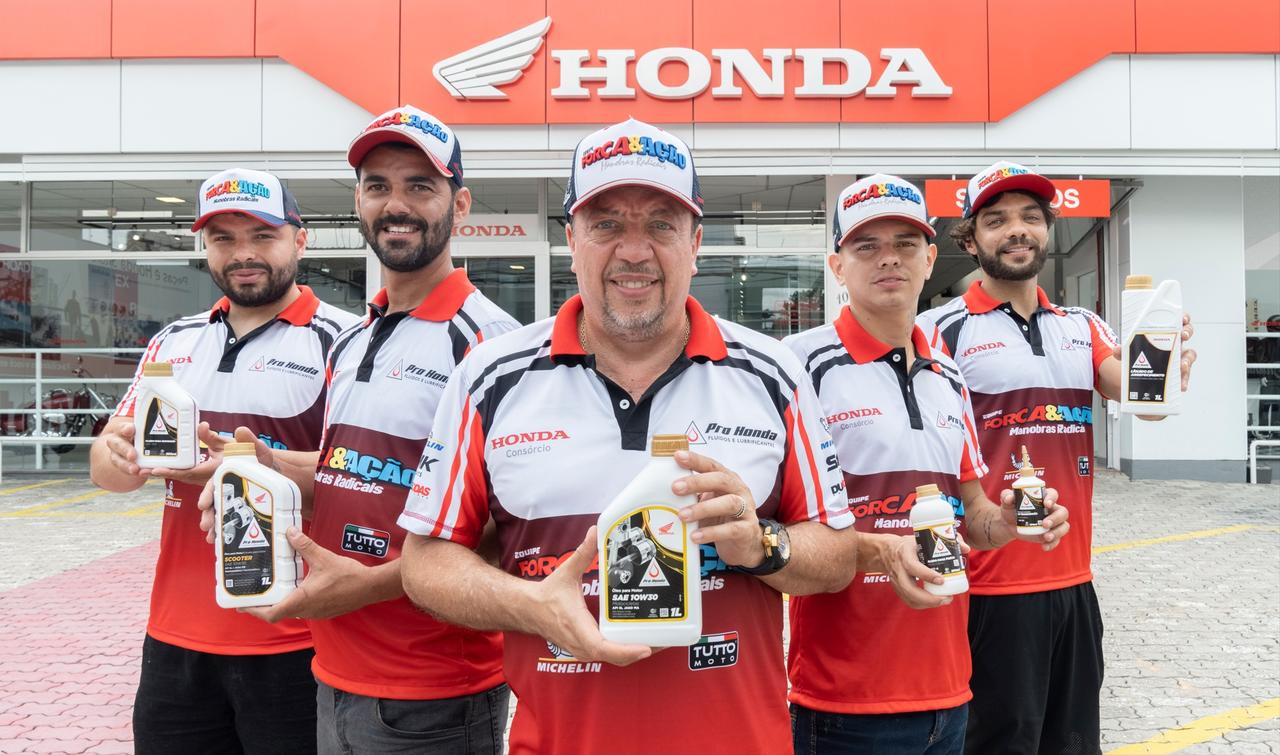 Pro Honda anuncia patrocínio à equipe Força e Ação Honda Sala de Imprensa